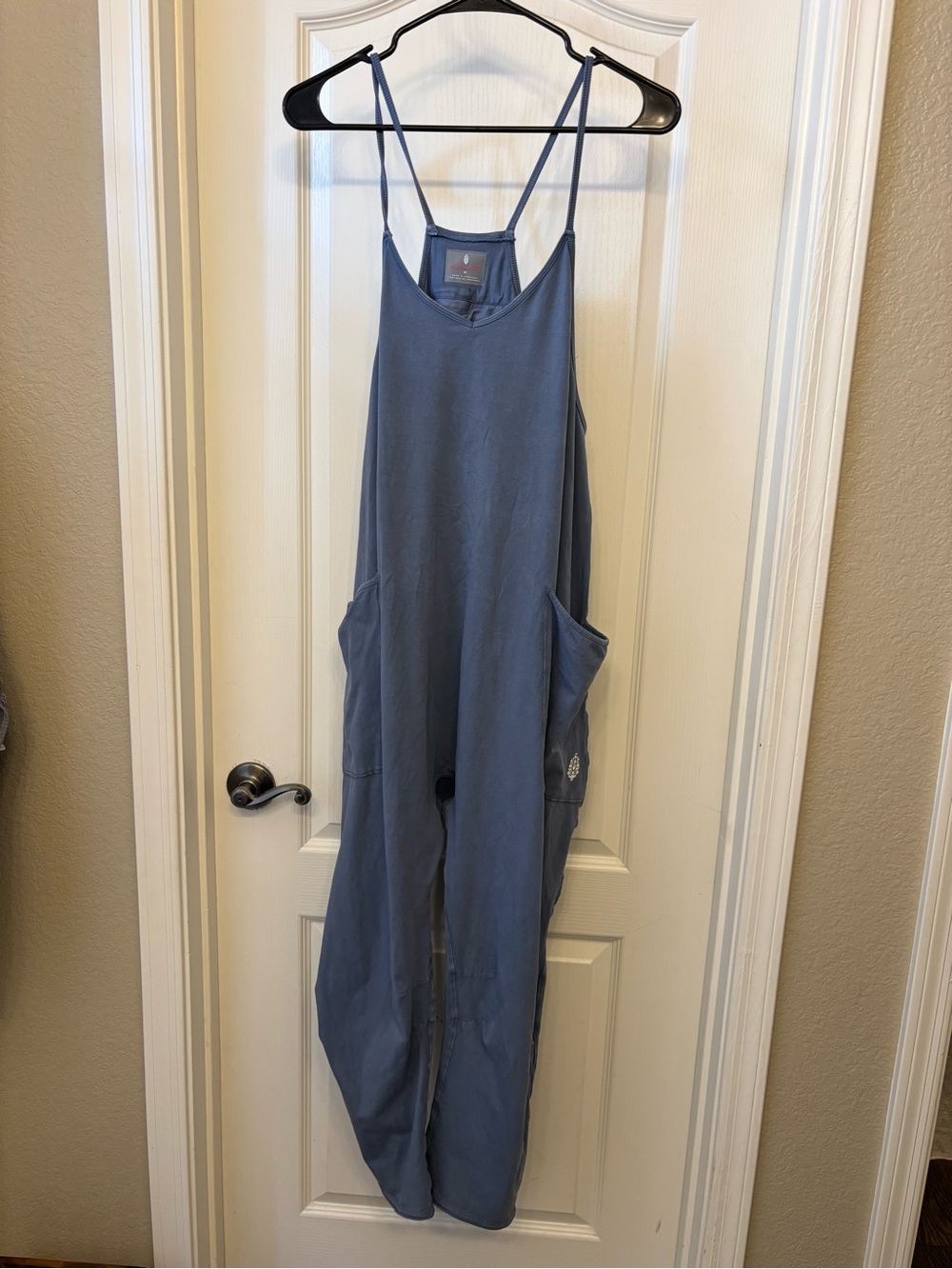 Free People Movement Blue Hot Shot Onesie Size M